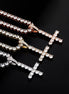 Cross Criss VVS1 Clarity Moissanite Diamond Pendant