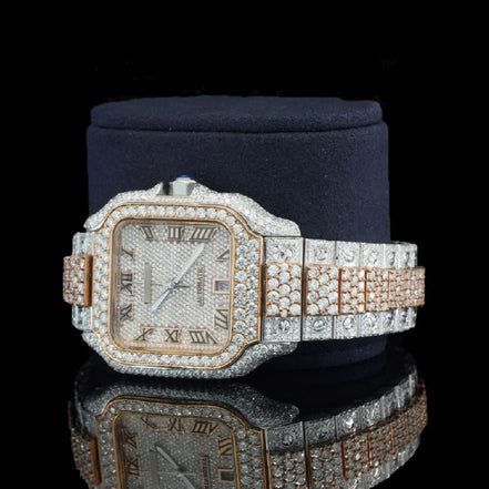 VVS1 Clarity Moissanite Diamond Wrist Watches