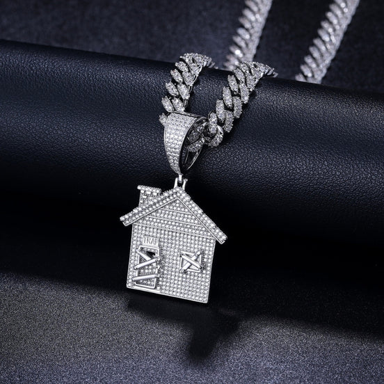 Handcrafted Moissanite Diamond Customize Pendant