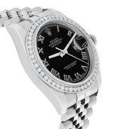 Automatic Stainless Steel Datejust Moissanite Watch