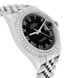 Automatic Stainless Steel Datejust Moissanite Watch
