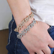 925 Sterling Silver Moissanite Crown Of Thorns Bracelet