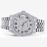 Date Just Moissanite Automatic Classic Watch