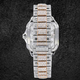 Excellent Moissanite Diamond Iced Out Skeleton Watch For Him