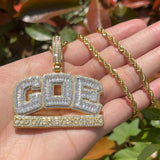 Rapper Style Moissanite Diamond Customize Pendant Necklaces
