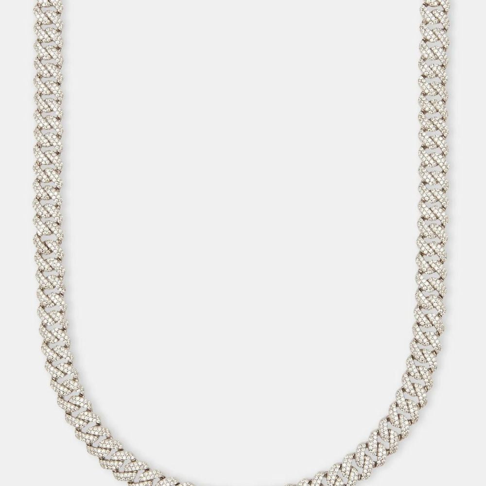 18mm Round Cut Moissnaite Diamond Luxury Chain