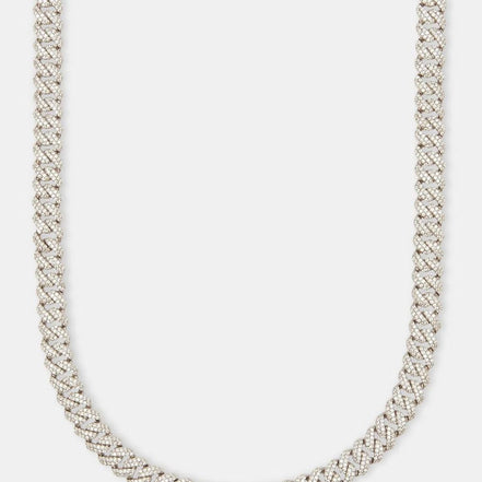 18mm Round Cut Moissnaite Diamond Luxury Chain