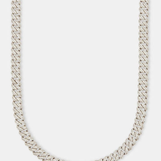 18mm Round Cut Moissnaite Diamond Luxury Chain
