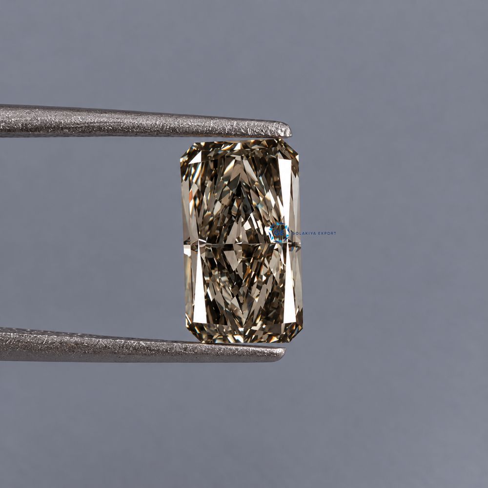 3 Carat Fancy Green Lab Grown Diamond, Certified Fancy Color Diamond