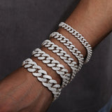 Moissanite Diamond Cuban Bracelet