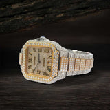 Roman Numeric Moissanite Automatic Exclusive Watch