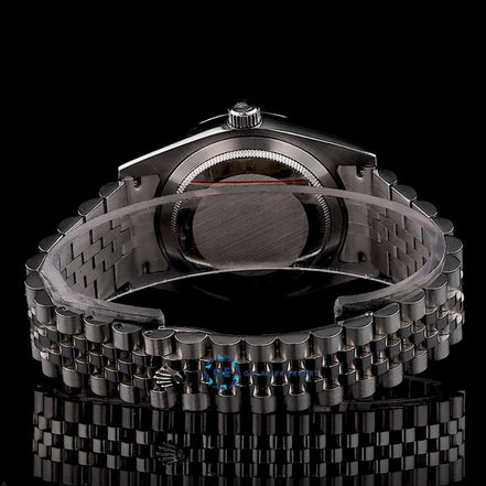 Just Stick Marker Black Dial Luxury Wrist Watch For Men's