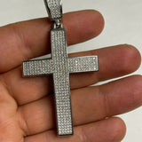 925 Sterling Silver Criss Cross Classic Pendant