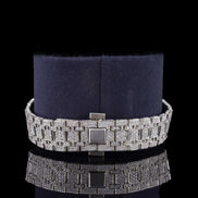 Fully Ice Out Moissanite Diamond Luxury Watch For Men's