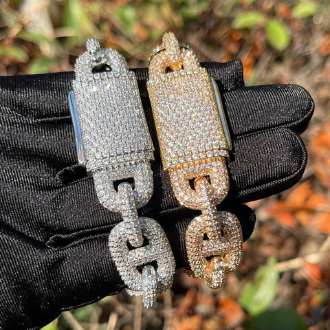 Hip Hop Luxury G Link Moissanite Chain Gift For Men's
