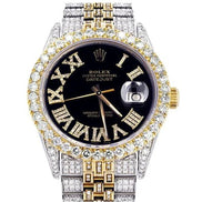 Dual Tone Elegant And Stylish Moissanite Watch