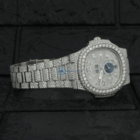 Bolo Baguette Dial Moissanite Automatic Luxury Watch