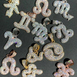Zodiac Sumbole Astrology Sign Moissanite Custom Pendant