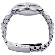 Black Arabic Jubilee Band Moissanite Watch Gift For Men's