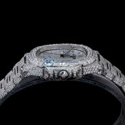 Superior Moissanite Diamond Full White Hip Hop Watch