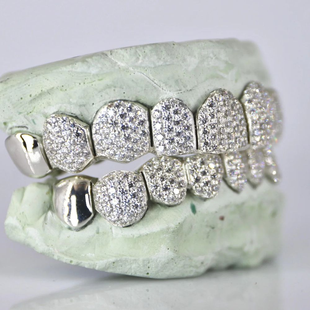 Hip Hop Iced Out Moissanite Customize Grillz