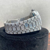 Full Iced Out Moissanite Luxury Customize Wrist Watch