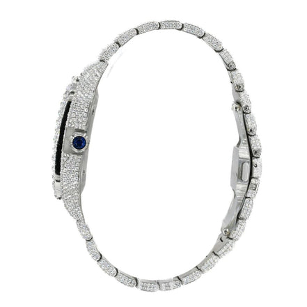 Automatic Iced Out Moissanite Watch Gift For Men's