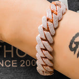 Cuban Link Moissanite Men's Bracelet