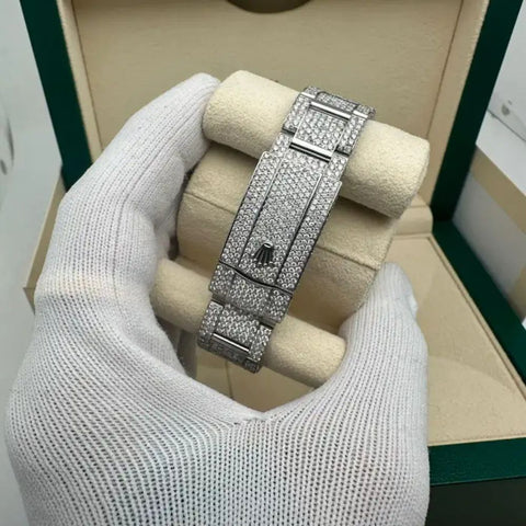 Moissanite Full Iced Out Datejust Luxury Watch
