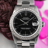Stainless Steel Datejust Moissanite Luxury Watch For Men's