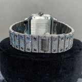 Bust Down Moissanite Iced Out Arabic Men's Watch