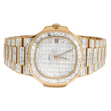 Baguette Colorless Moissanite Bling Bling Fully Iced Out Watch
