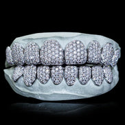 Stylish Iced Out Moissanite Luxury Hip Hop Custom Grillz