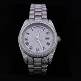 Day Date Fully Iced Out Moissanite Luxury Watch