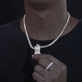 Moissanite Diamond Luxury Iced Out Pendant For Him
