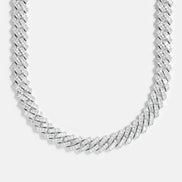 Baguette Cut Moissnaite Diamond Luxury Cuban Chain