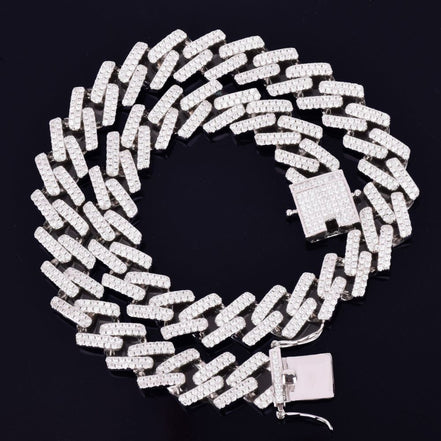Cuban Link Moissanite Iced Out Luxury Chain