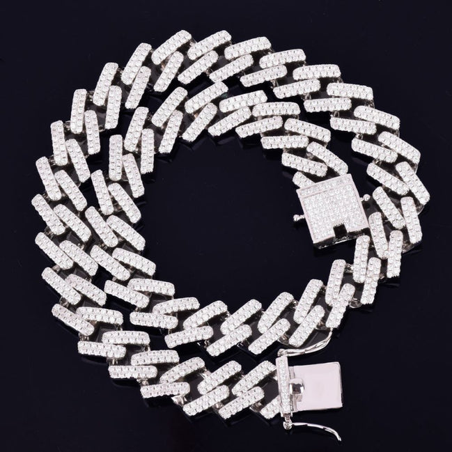 Cuban Link Moissanite Iced Out Luxury Chain