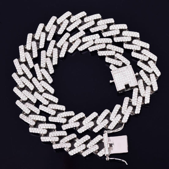 Cuban Link Moissanite Iced Out Luxury Chain
