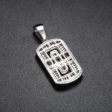 Moissanite Diamond Baguette Cut Bling Bling Pendant For Men's