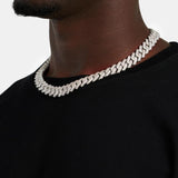 20mm Luxury Moissnaite Chain Gift For Men's