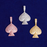 Heart Shape Moissanite Luxury Pendant