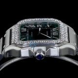 Green Dial Classic Luxury Wrist Watch