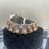 Unique And Stylish Moissanite Diamond Fancy Watch