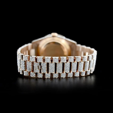 Day Date D Color Moissanite Luxury Watches