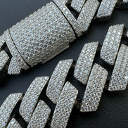 VVS1 Clarity Moissanite Diaamond Cuban Bracelet