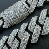 VVS1 Clarity Moissanite Diaamond Cuban Bracelet