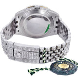 Iced Out Fully Iced Out Automatic Moissanite Watch
