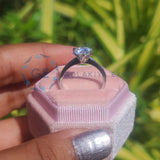 Lab Grown Round Cut Solitaire Engagement Ring