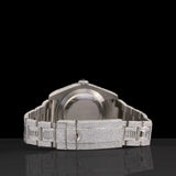 Chrono Dial Iced Out Moissanite Hip Hop Watch